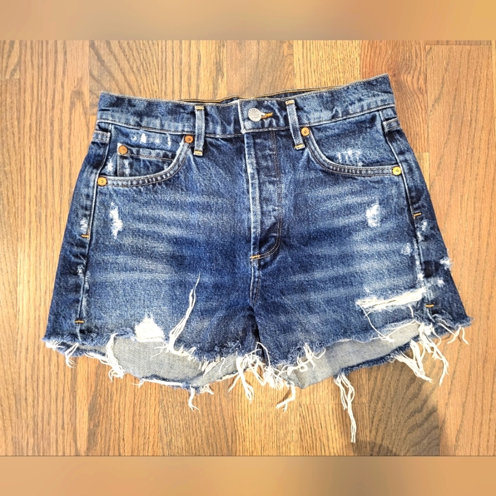 SOLD Agolde Jaden Denim Cutoff